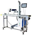 為什么工業(yè)生產(chǎn)要選飛行激光打標(biāo)機(jī)？~